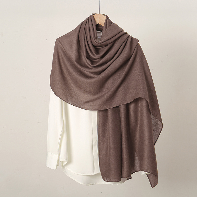 new desert shawl retro solid color versatile cotton linen - Temu