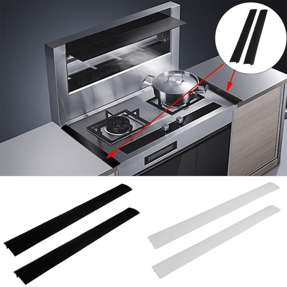 1pc silicone kitchen stove   cover oil dirt resistant sealing strip for gas stoves non food grade material details 0