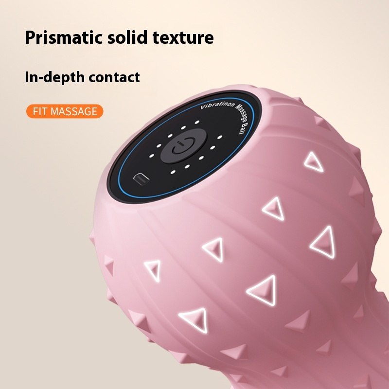 pj 5 speed vibrating massage ball peanut massager a neck