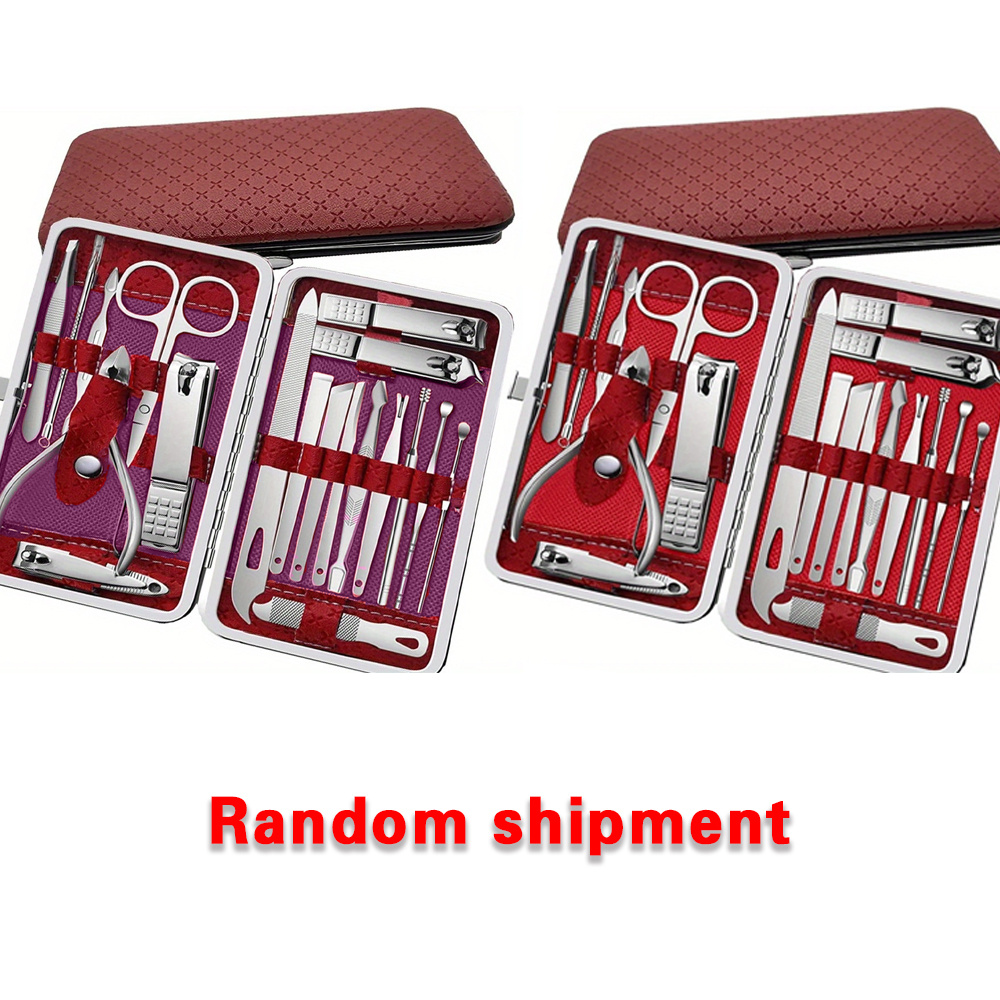 Multi-Functional Nail Clipper Set with Storage Box