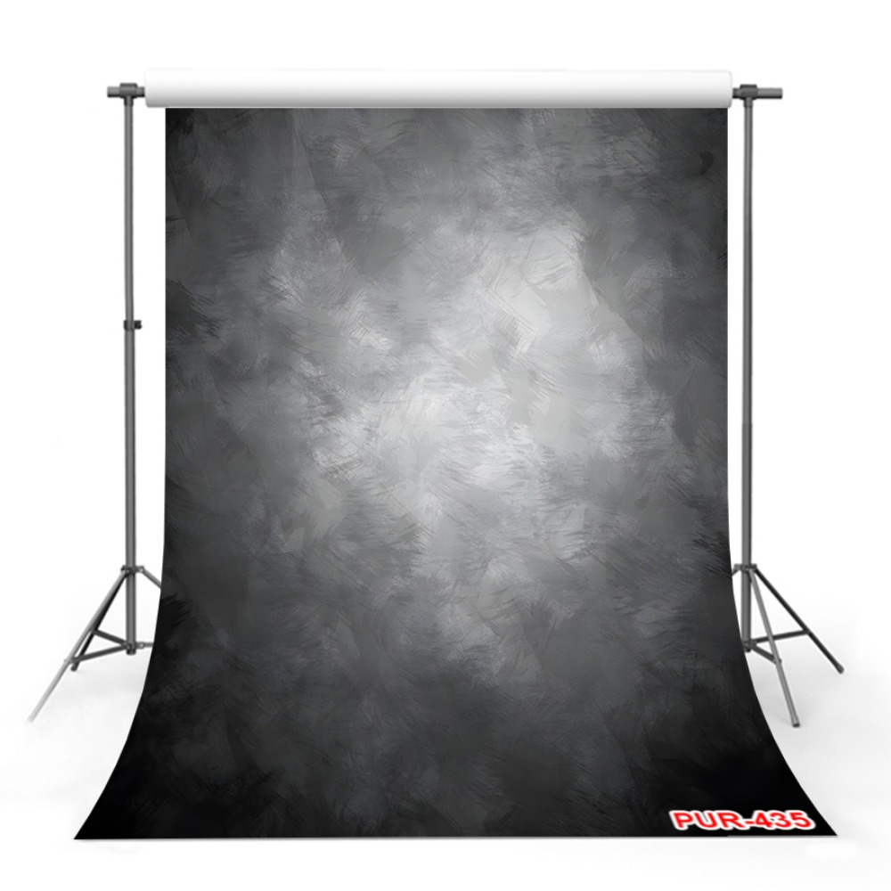 TEMU Black Gradient Abstract Photography Backdrop Solid Color Kids Adult Art Portrait Newborn Baby Birthday Background Photo Studio