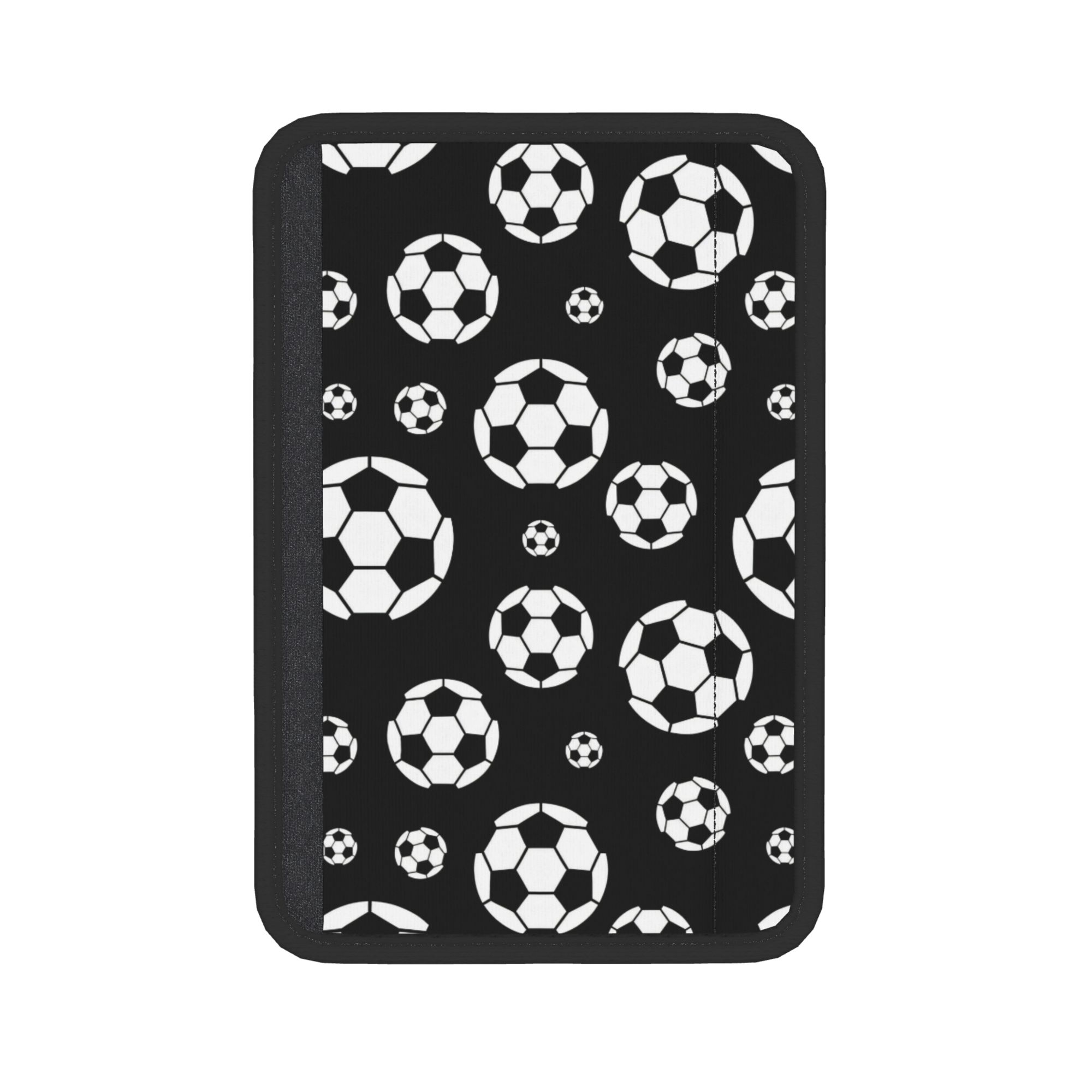 TEMU 1pc Of Car Seat Belt Cover Featuring A Soccer Ball Design, Adjustable Shoulder Strap Protector Suitable For Vehicles And Backpacks, A And