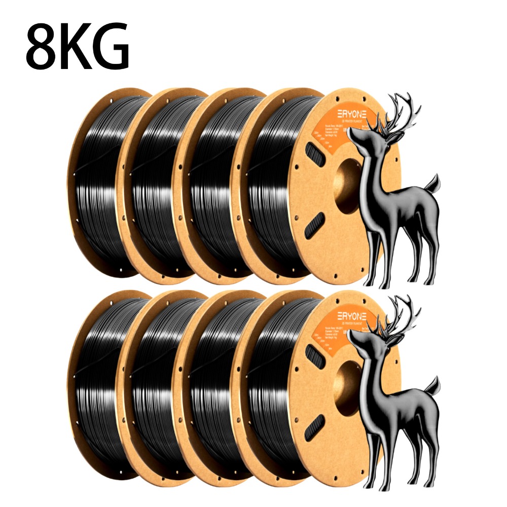 Eryone Pla-ultra 3d Printing Supplies Filament For 3d Printer, , 8kg 1.75mm +/-0.03mm, Easy & Transition