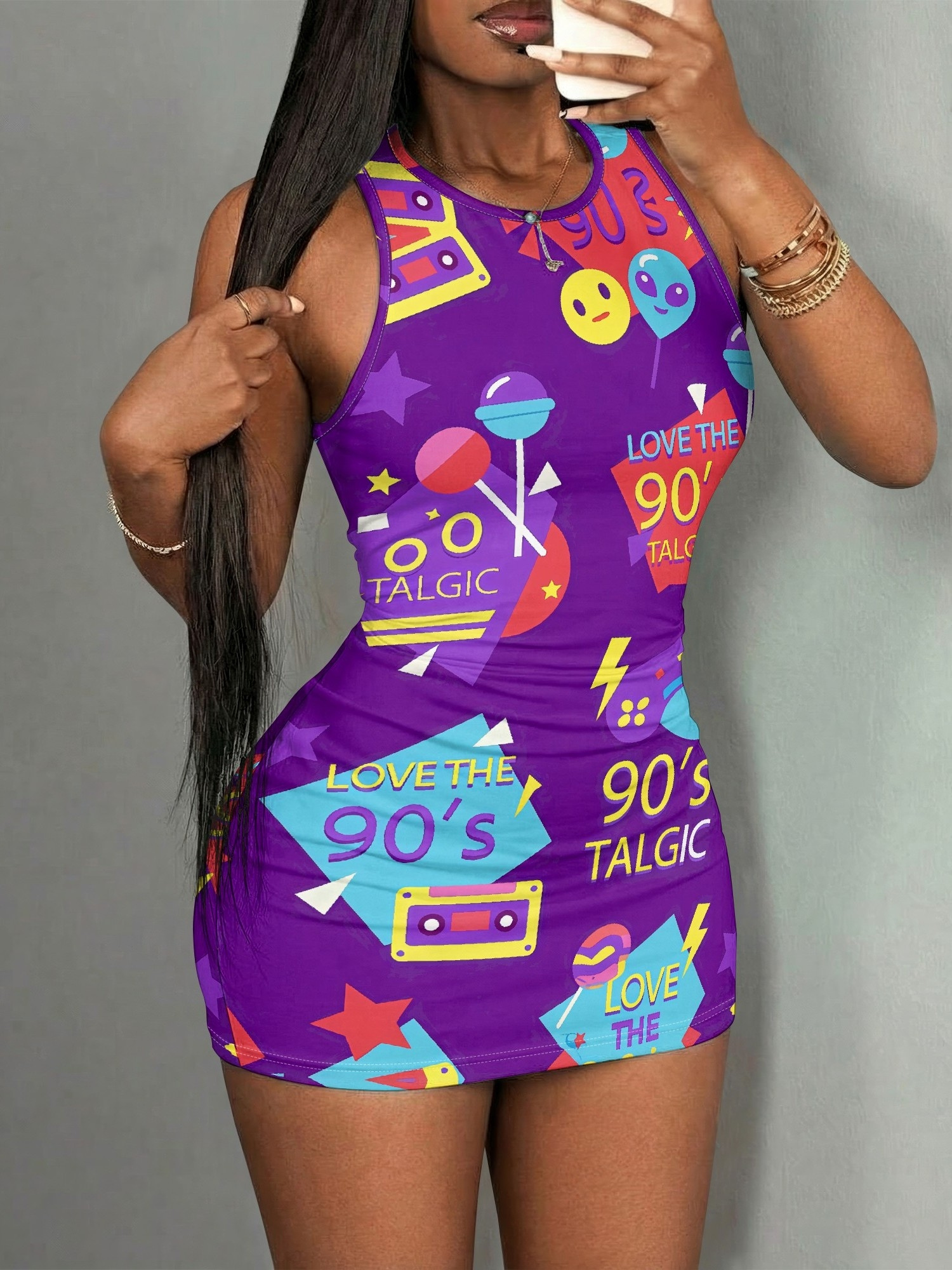 90s dresses sold on Temu United States