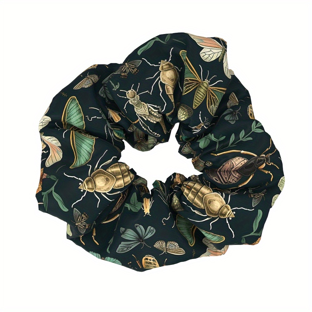 TEMU 1pc Animal Insect Hair Tie For Women, Fabric Hair Rope, Chubby Head Accessory, Hair Tie, Hair Accessory, Gift, Party