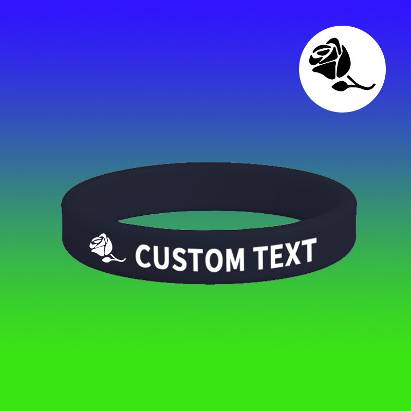 26pcs Custom Silicone Bracelets Pack, Personalised Gift