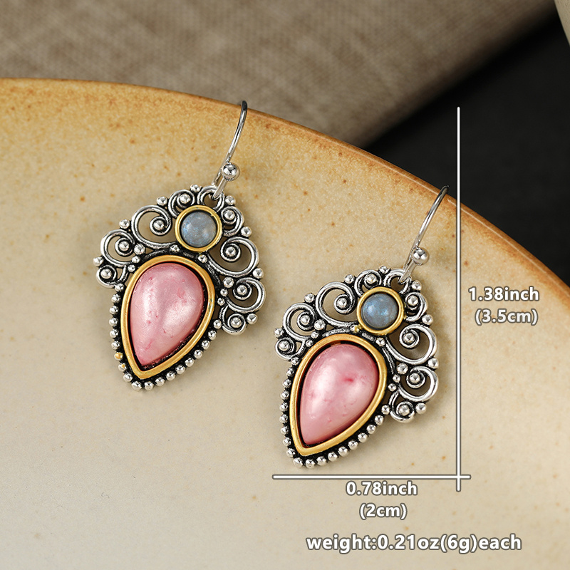 Women's Vintage Ethnic Teardrop Dangle Earrings