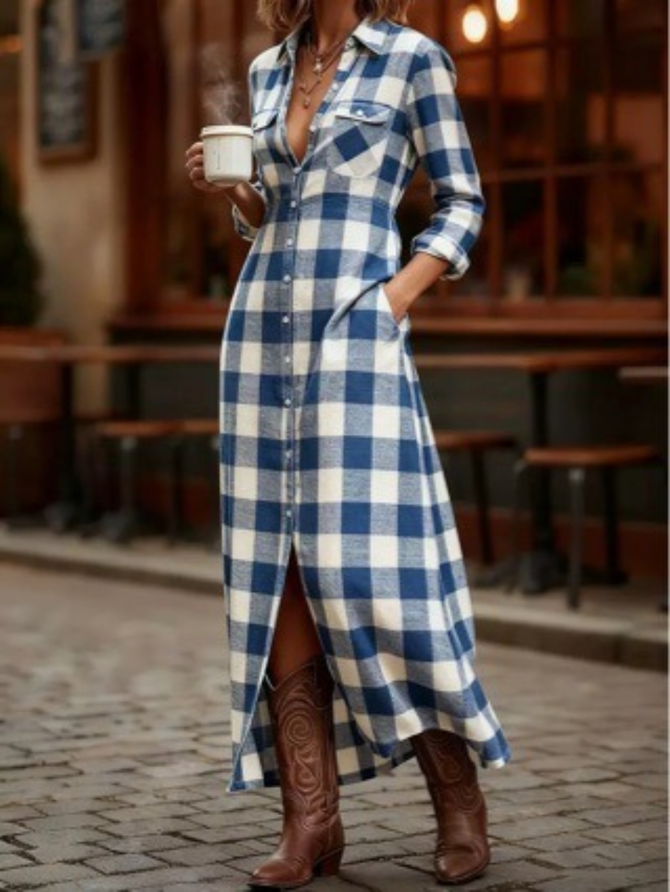 long dresses for women cotton sold on Temu United States