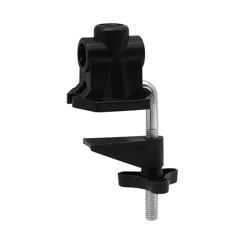 E-shop Konsolenhalterung Klemme Rutschfeste Halterung Klemme 7-Form Pferdeschnalle Clip Metall für Mikrofon Schreibtischlampe Mikrofonständer