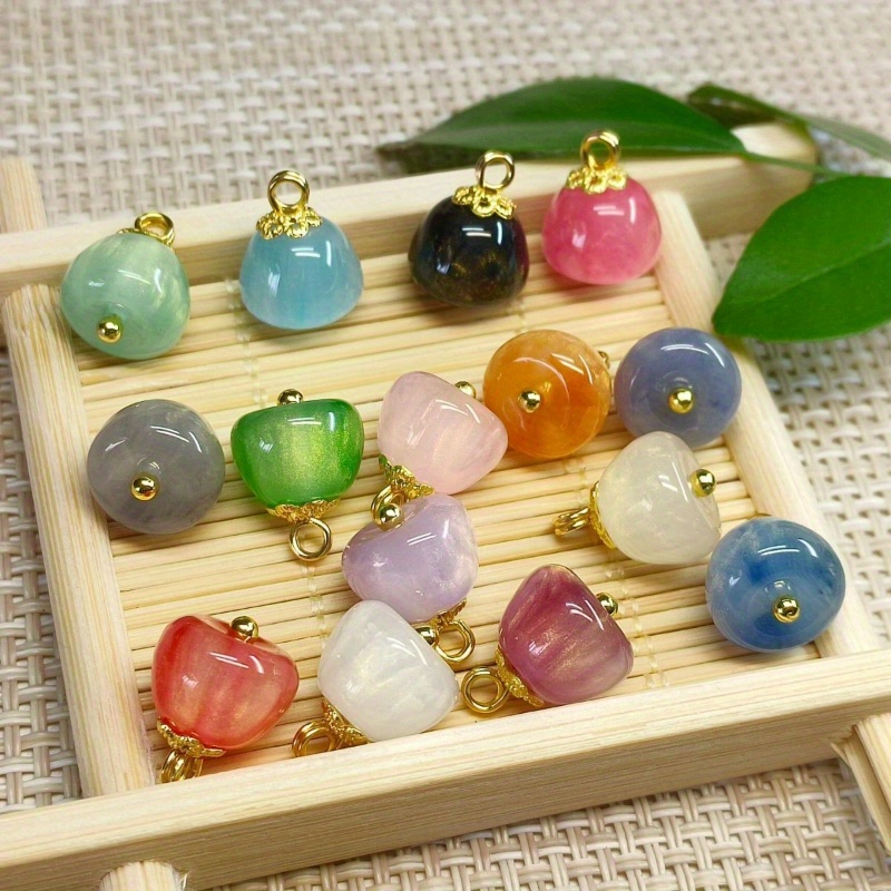 10 Random Color Retro New Hanfu Buttons, Tang Style Qipao Hanfu , Traditional Chinese Clothing Additions , Chinese Style Buttons