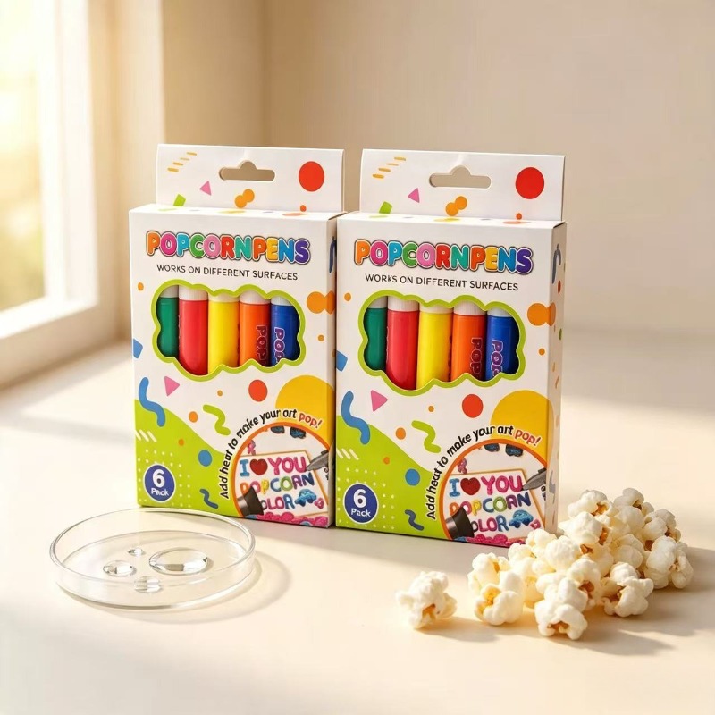 TEMU 3d Relief Art Pen, Suitable For Diy Painting Creation, Birthday Card Making, Drawing, Etc High-temperature Blowing Is Required To Effect
