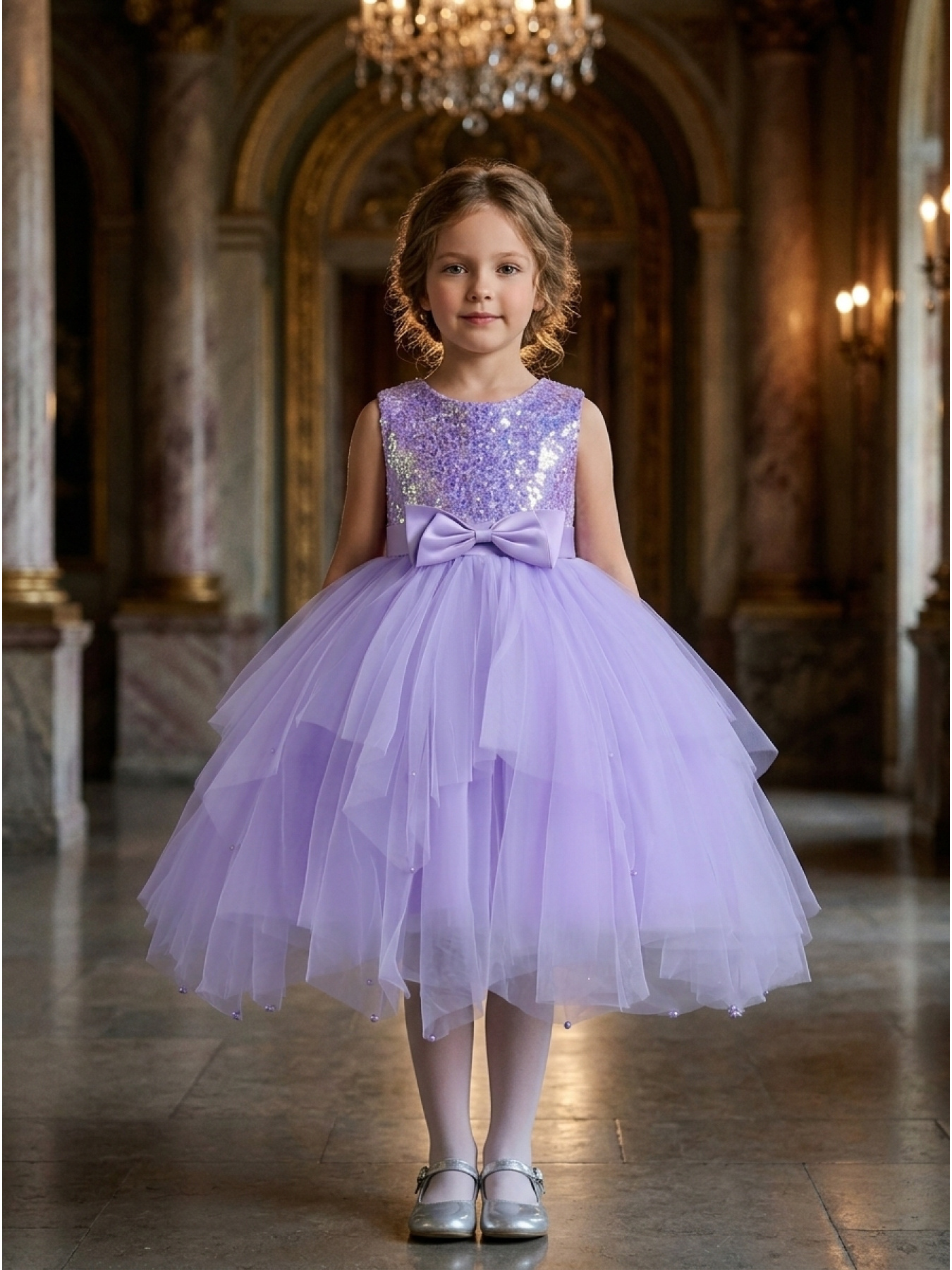 fitted lace wedding dress Plus Size Purple Party V Neck Long Sleeve Sequin Feather Mini Dress