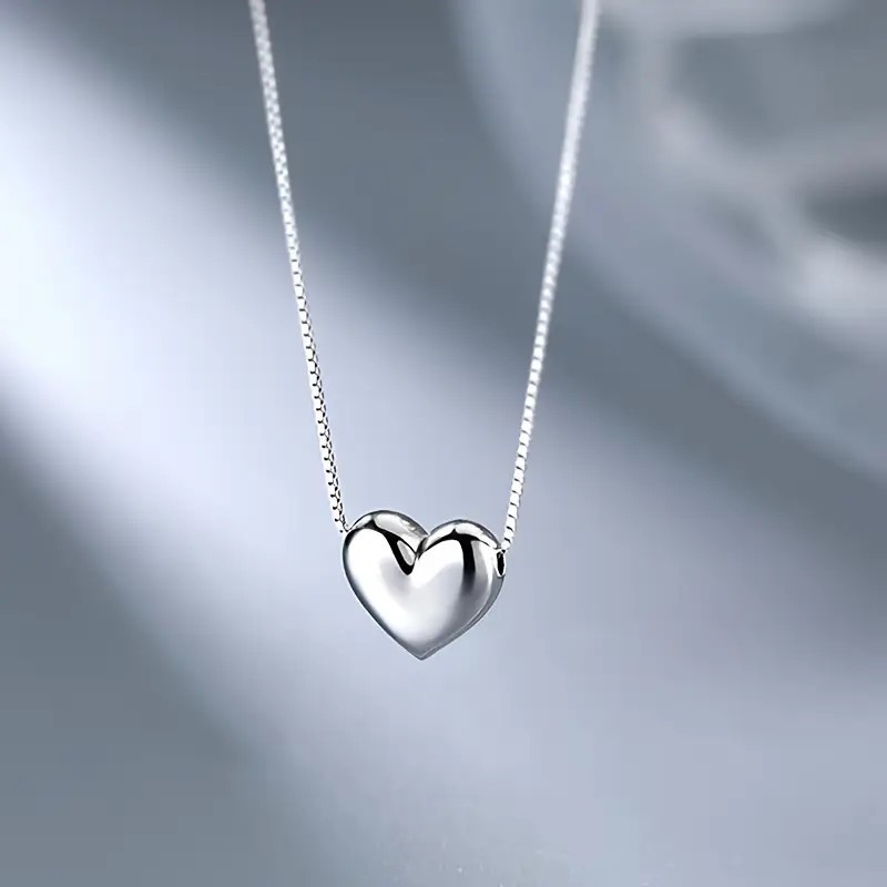 

Vintage Heart Pendant Necklace, Not Suitable For And Gift , Suitable For All