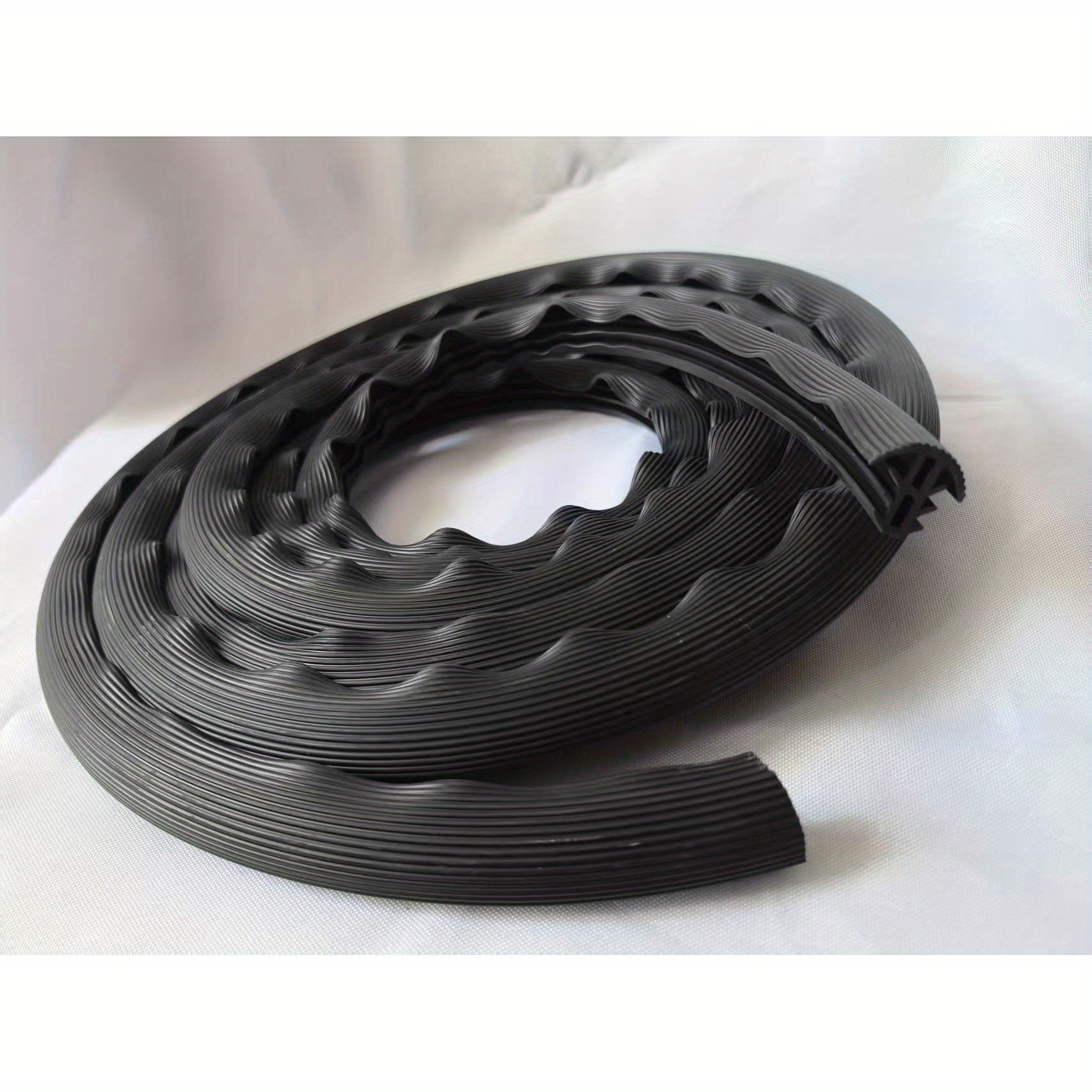 Image of Universal Car Floor Seat Track Sealing Strip Rubber Seals Kit Seat Modification Track Seal Middle Row Track Sealing Strip