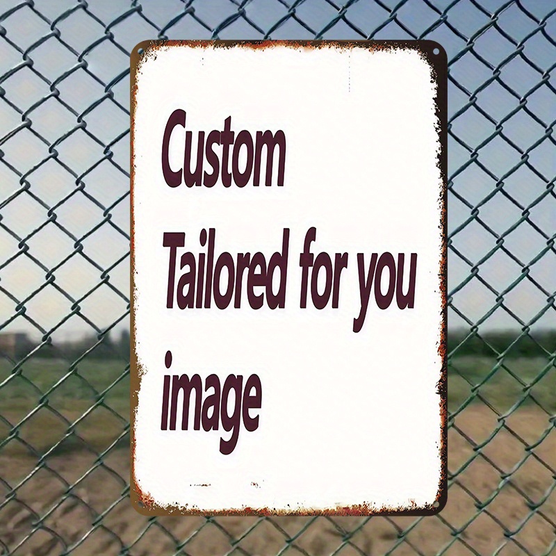 TEMU Plat 2D, Plat 2D - Panneaux métalliques personnalisés 2D - une combinaison de photos et de , Prinmetalg plat 2D, 8x12 pouces (20x30 cm) convient