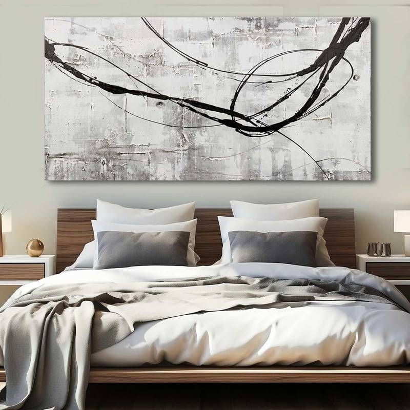 Tableau Toile El Capitan Noir Et Blanc - Décoration Murale Salon Ou Chambre (50x75 Cm)