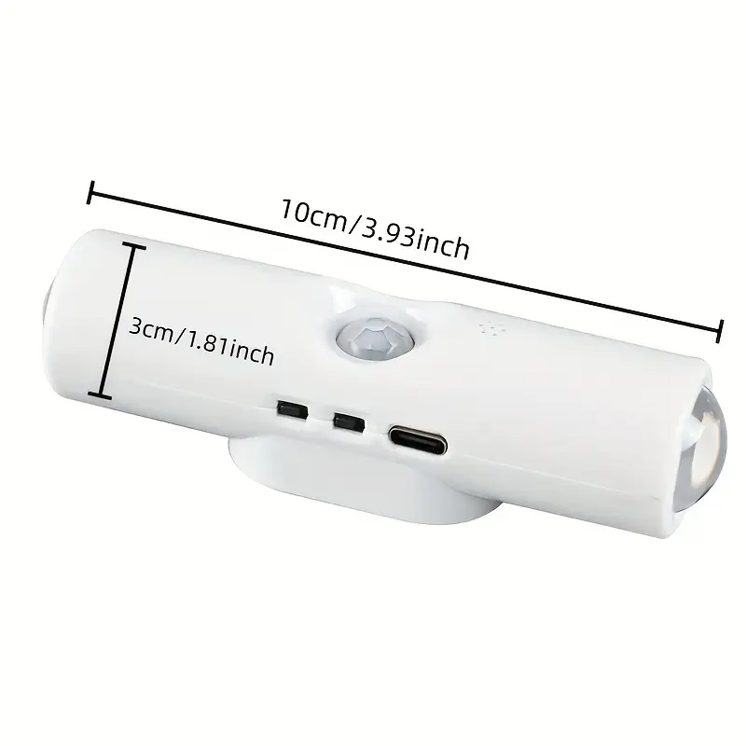 2/4pcs Luz Nocturna Inteligente con Sensor, Lámpara de Pared con Sensor, Luz Decorativa LED para Habitación, Luz Nocturna Recargable USB Blanca para Mesita de Noche, Iluminación Navideña para Dormitorio, Adecuada para Dormitorio, Pasillo, Escaleras y Oficina, Luz Ambiental - Imagen 6