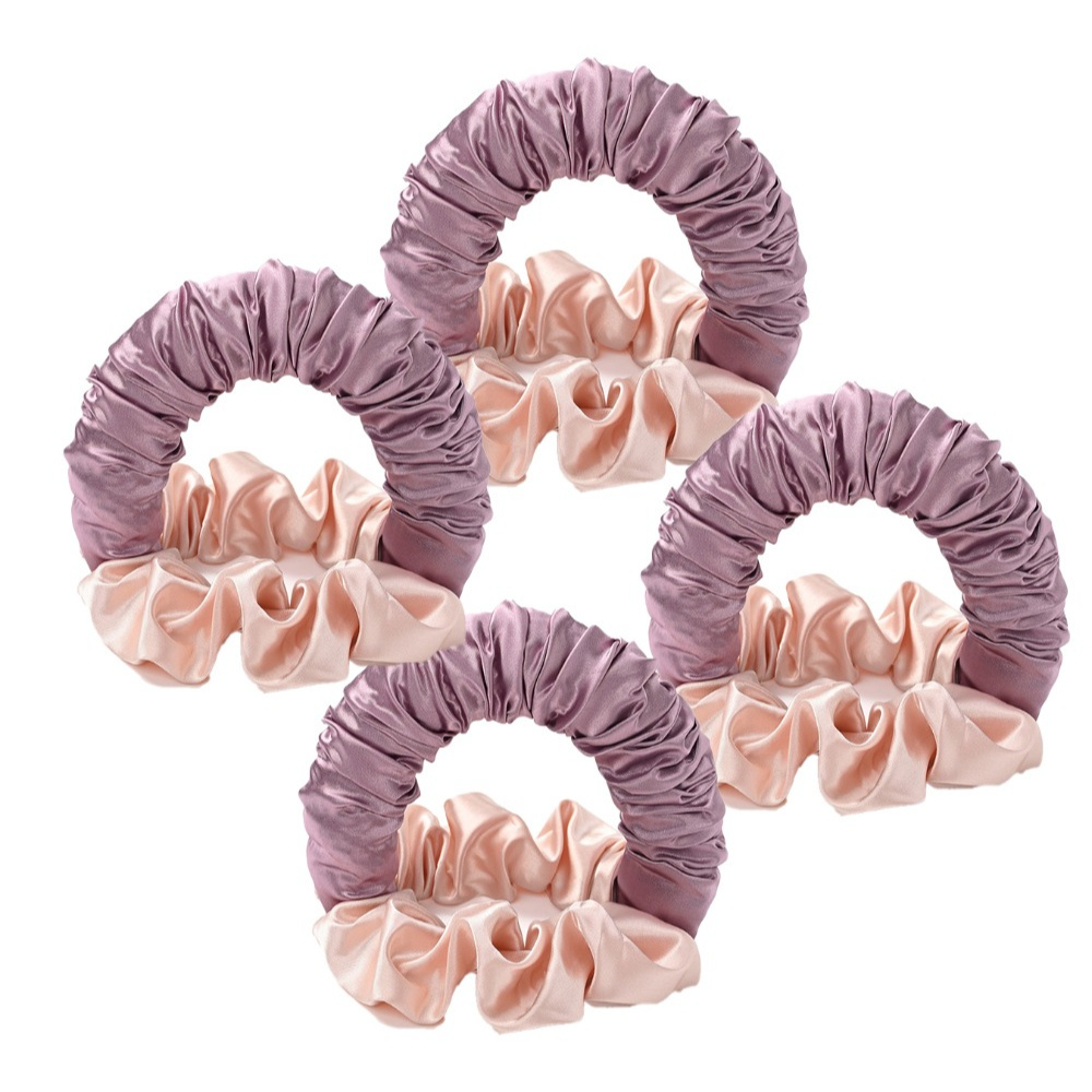 

Elegant Bun Maker Hair Rollers Set, Curling Barrettes For Hair, Seamless Portable Sleeping , Gentle Enhancing Accessories For Overnight Styling