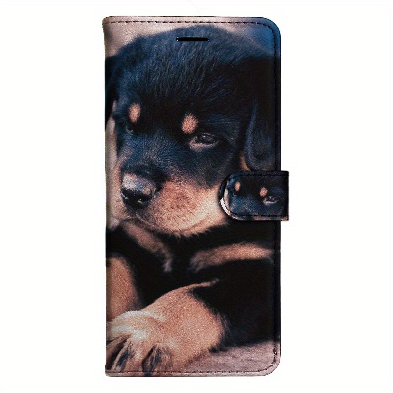 TEMU Phone Case: Puppy Flip Wallet Case For S8 S9 S10 M10 A30s A50s Note 10 20 A10s A20s A51 A71 S20 A11 A31 S20 S21 A42 A12 A16 A32 A52s A72 A22 S22