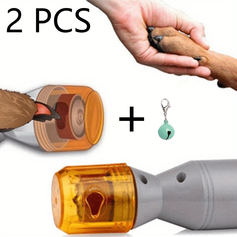 Professional Electric Quiet Pet Nail Clipper & Grinder Suitable For Dogs And Cats, Battery- Trimmer With Bells, Claw Grinding Tool For Use, Suitable For Grooming And Polishing