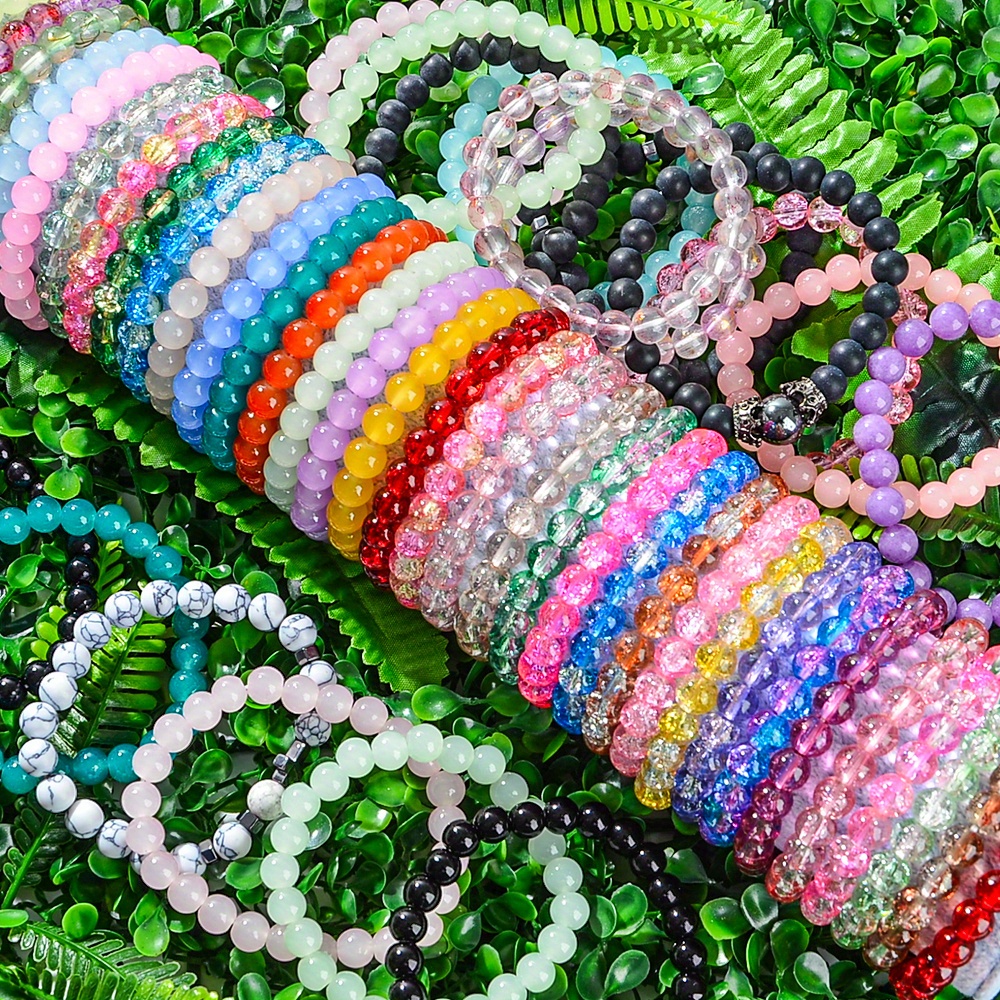 Boho Beaded Stone Bracelet Set for All Seasons & Occasions
