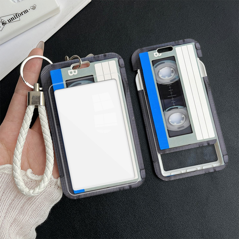 retro cassette tape design card sleeve sliding mechanism - Temu United  Kingdom