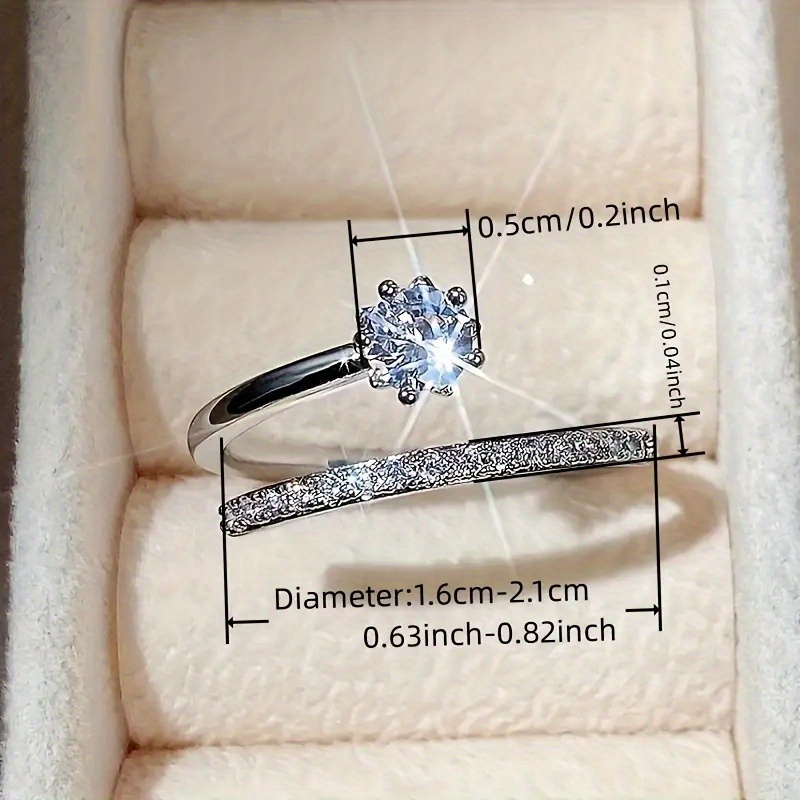 [Zirconia Open Rings] Fashion Simple Inlay Shiny Synthetic Zirconia Open Adjustable Rings Golden Rings for Women Daily Casual Party Rings Jewelry Gift