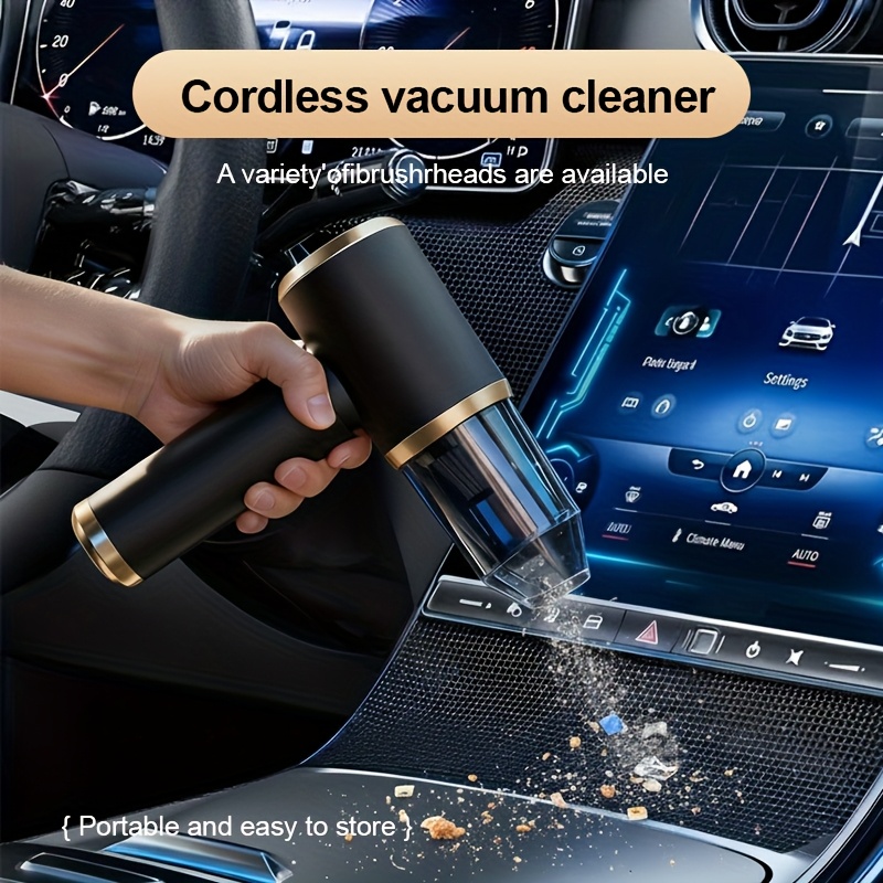 powerful cordless handheld vacuum cleaner with blow suction function usb rechargeable cordless mini vacuum suitable for home car office lightweight portable sweeper with filter dust cup blow sweep mode Product details 1