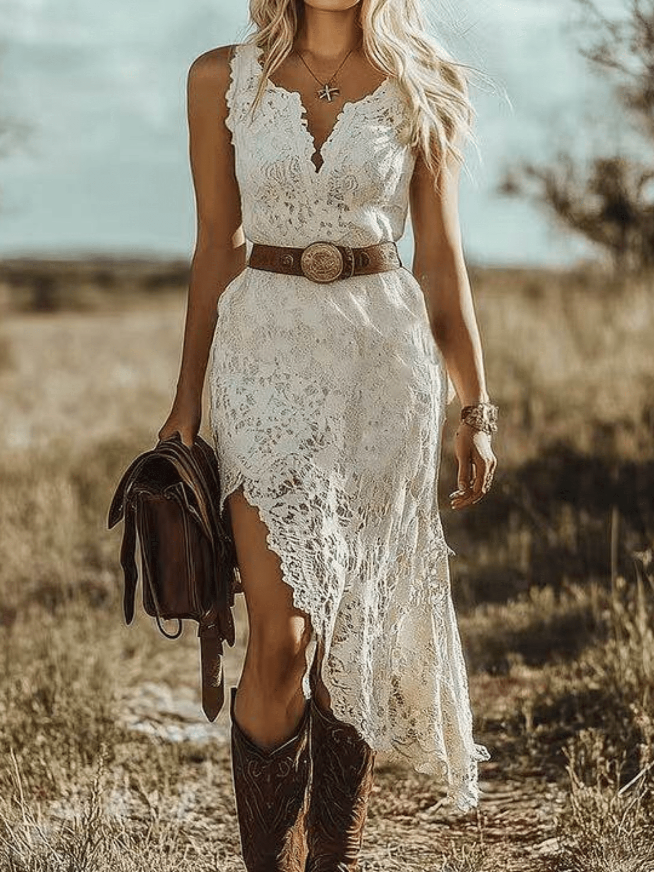 boho engagement dress Eden modest maxi dress in spring sonata – JanieLanie