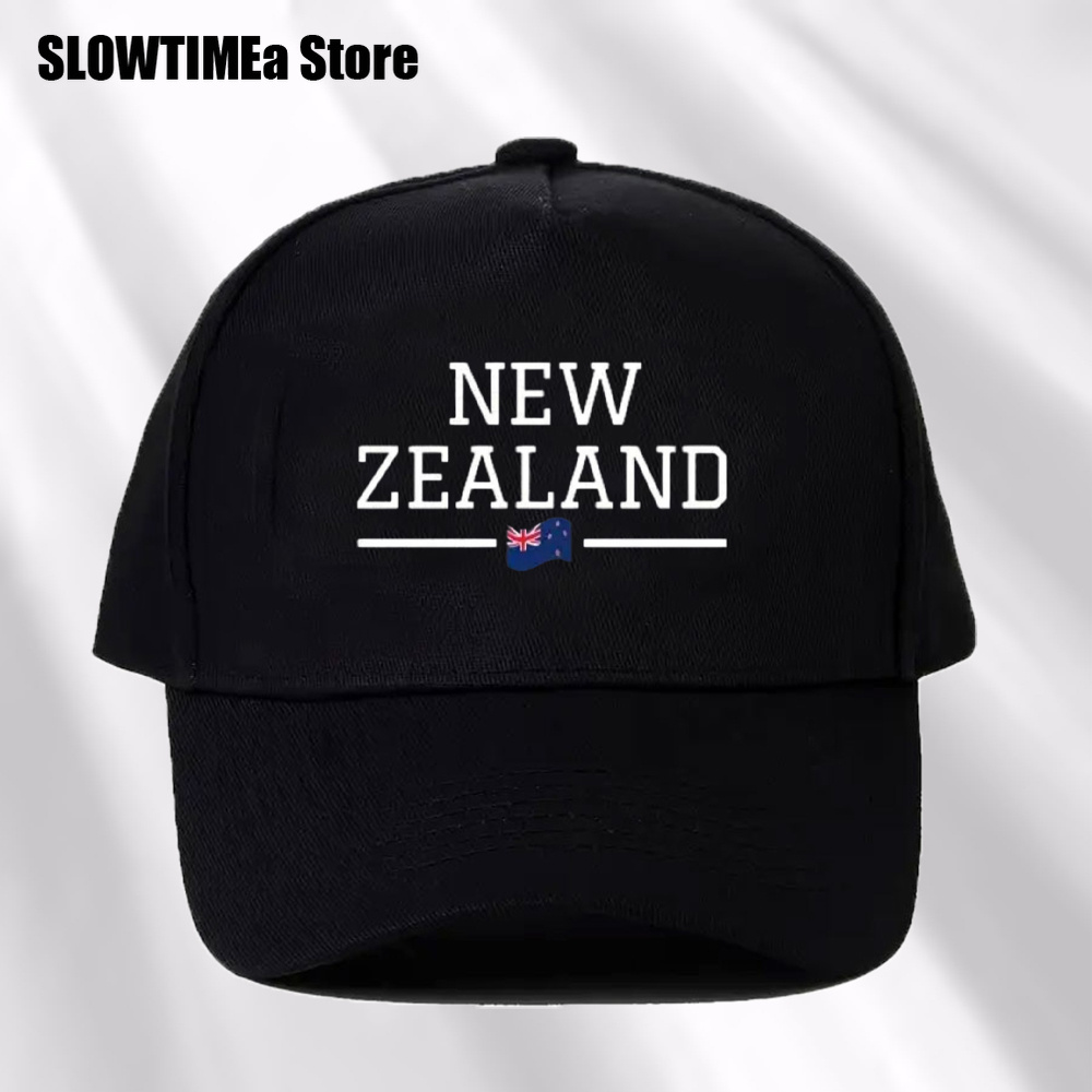 TEMU 1pc Fashion New Zealand Hat, Baseball Hat, Dad Hat, Adjustable Style Baseball Hat, Breathable Street Style Outdoor Travel Hat, Outdoor Baseball