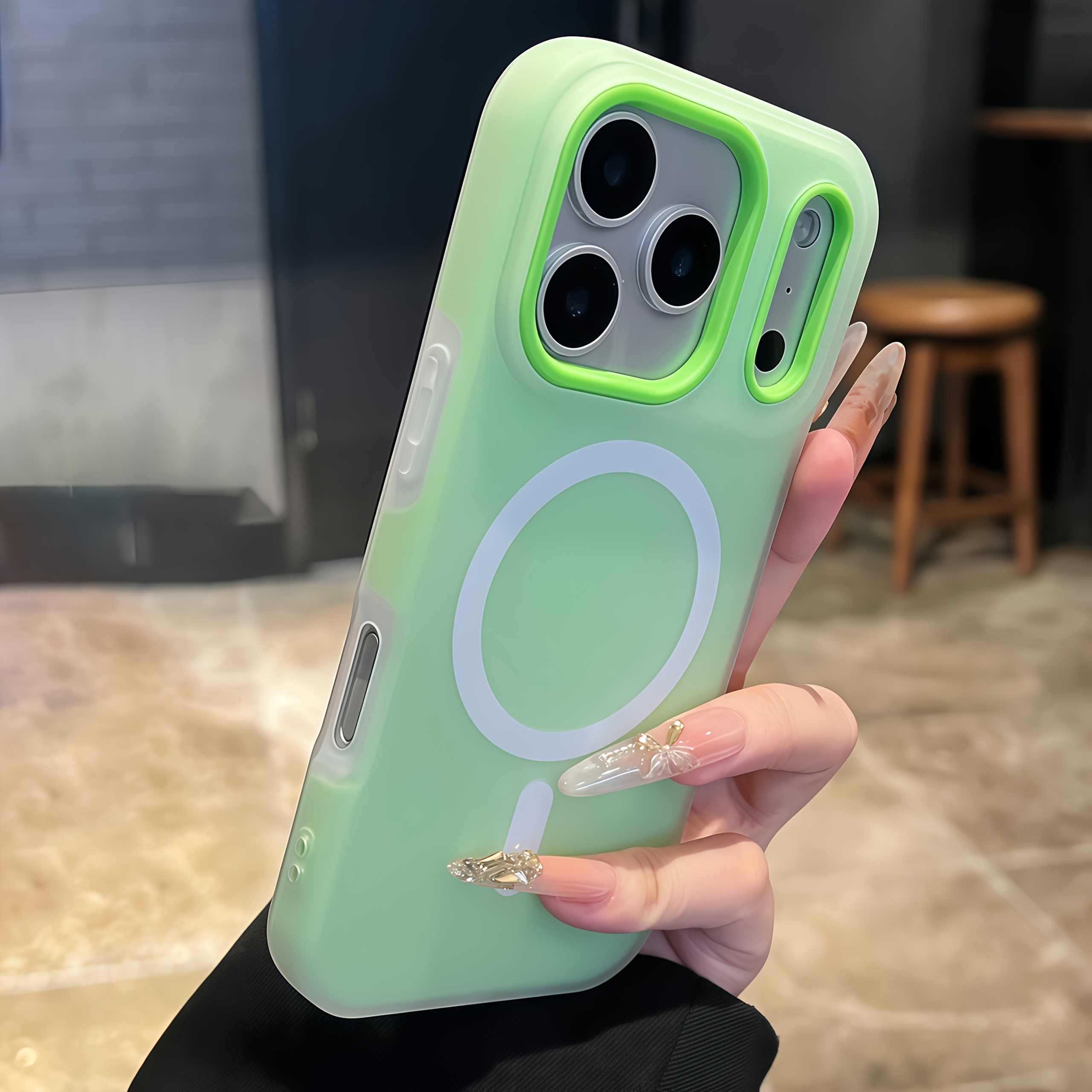 Phone Case - 2 Working Days After Placing , The Phone Case From The German Warehouse. , Personalized, Colorful, Milky, Jelly-colored Magnetic Phone Case Is Suitable For 12, 13, 14, 15, 16