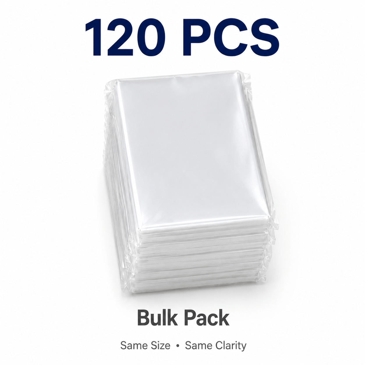 TEMU Sleeve Protector, Mini Photo Card Holder, Id Card And Bank Card Protector, Transparent Storage Bag, Scratch-proof And Dust-proof Card Holder