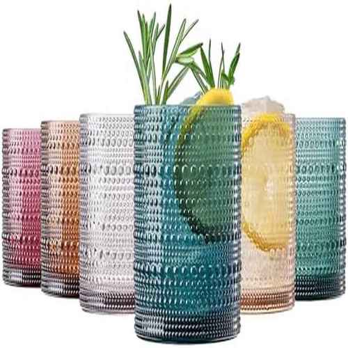 dual purpose indoor and outdoor water cup suitable for water juice and cocktails made of shatterproof acrylic material with a pearlescent design bpa free dishwasher safe and in neutral tones