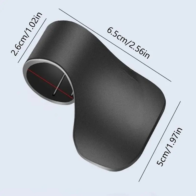 1/2 piezas de la última empuñadura asistente de acelerador en fibra de carbono para motocicleta - potenciador de aceleración, descanso del acelerador, control de crucero, manija auxiliar con guantes cómodos y abrazadera ahorradora de combustible