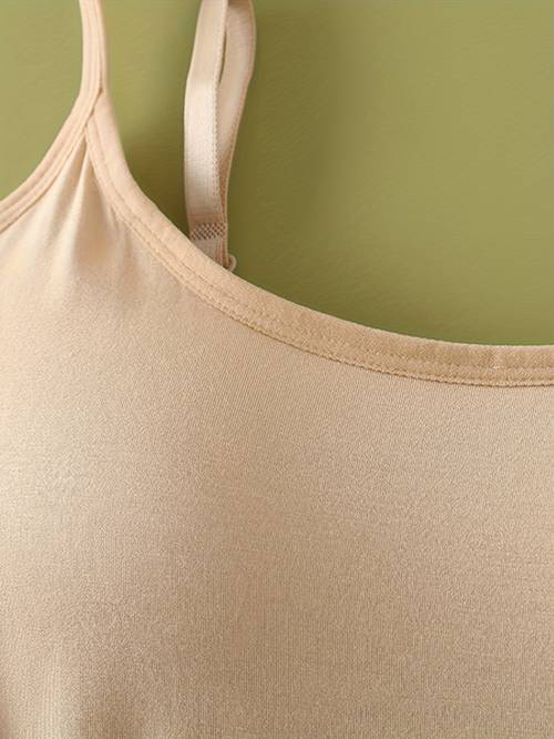 5 pack seamless womens camisole with built in bra pads casual elastic viscose blend opaque fabric comfortable and breathable suitable for casual wear