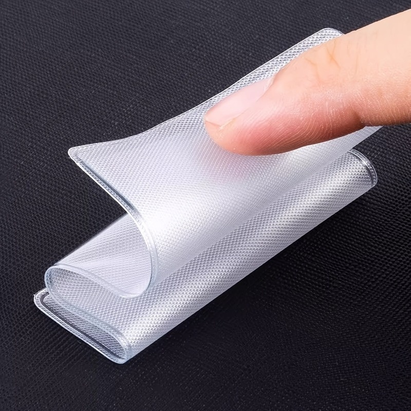 4pcs Transparent Pvc Card Holders, Anti-magnetic Protection For Credit Cards, Memberships, And All Cards, Business Card Case