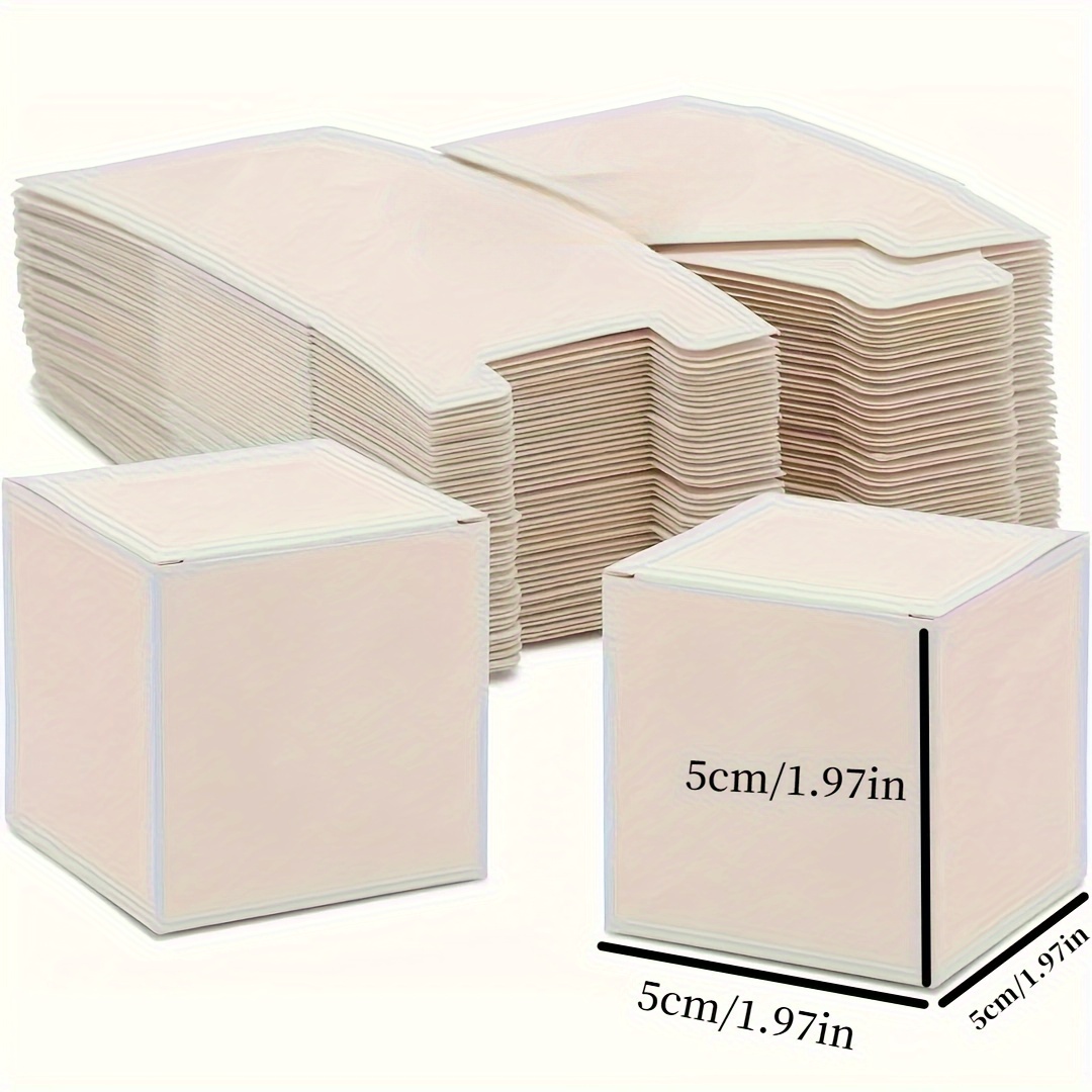 E-shop Geschenk für Sie/Ihn 25 Stück Weiße Papierbox Geschenkboxen mit Deckel, Multifunktionale Feiertagsdekorationsboxen, Verkaufsplätze