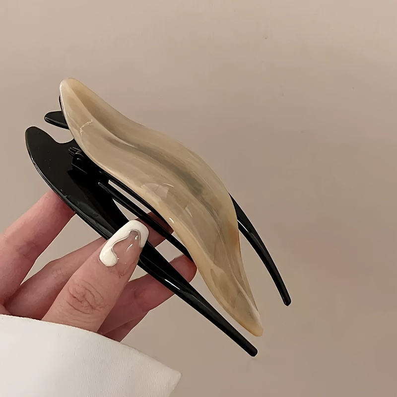 E-shop Vintage Acetat Schnabelklemmen: Dekorative Haar-Accessoires mit rutschfestem Griff für Damen, geeignet für den täglichen Gebrauch und besondere