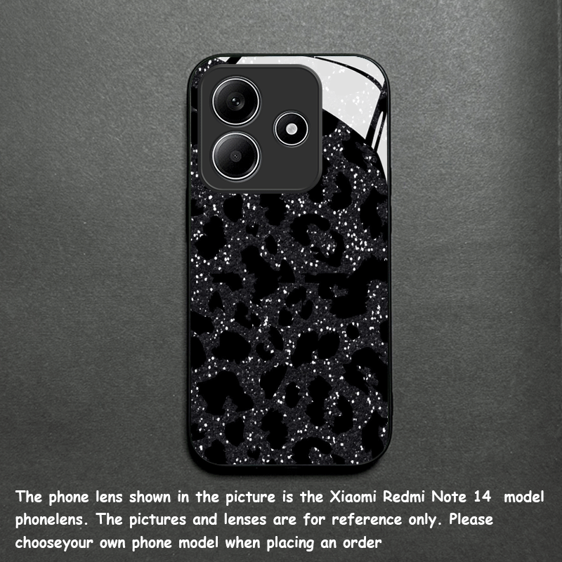 TEMU Phone Case - A Stylish And Case With Print, Made Of Tempered Glass, Suitable For Xiaomi 15 Ultra, Redmi Note 14, Note 14 Pro, Note 14 Pro , Note