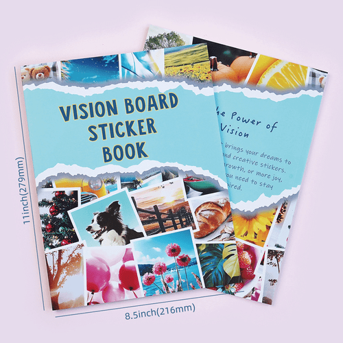 160pcs vision board book scrapbooking adult crafts clipboards junk journaling journaling materials board books scrapbooking tools art kit
