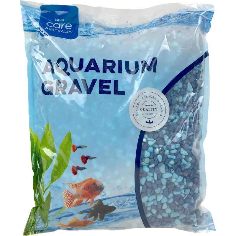 Aqua Care Aquarium Gravel Black 5kg, 5-10mm - Suitable Freshwater and Saltwater Fish Tanks, Aqua Safe, Aquarium Decorative Gravel