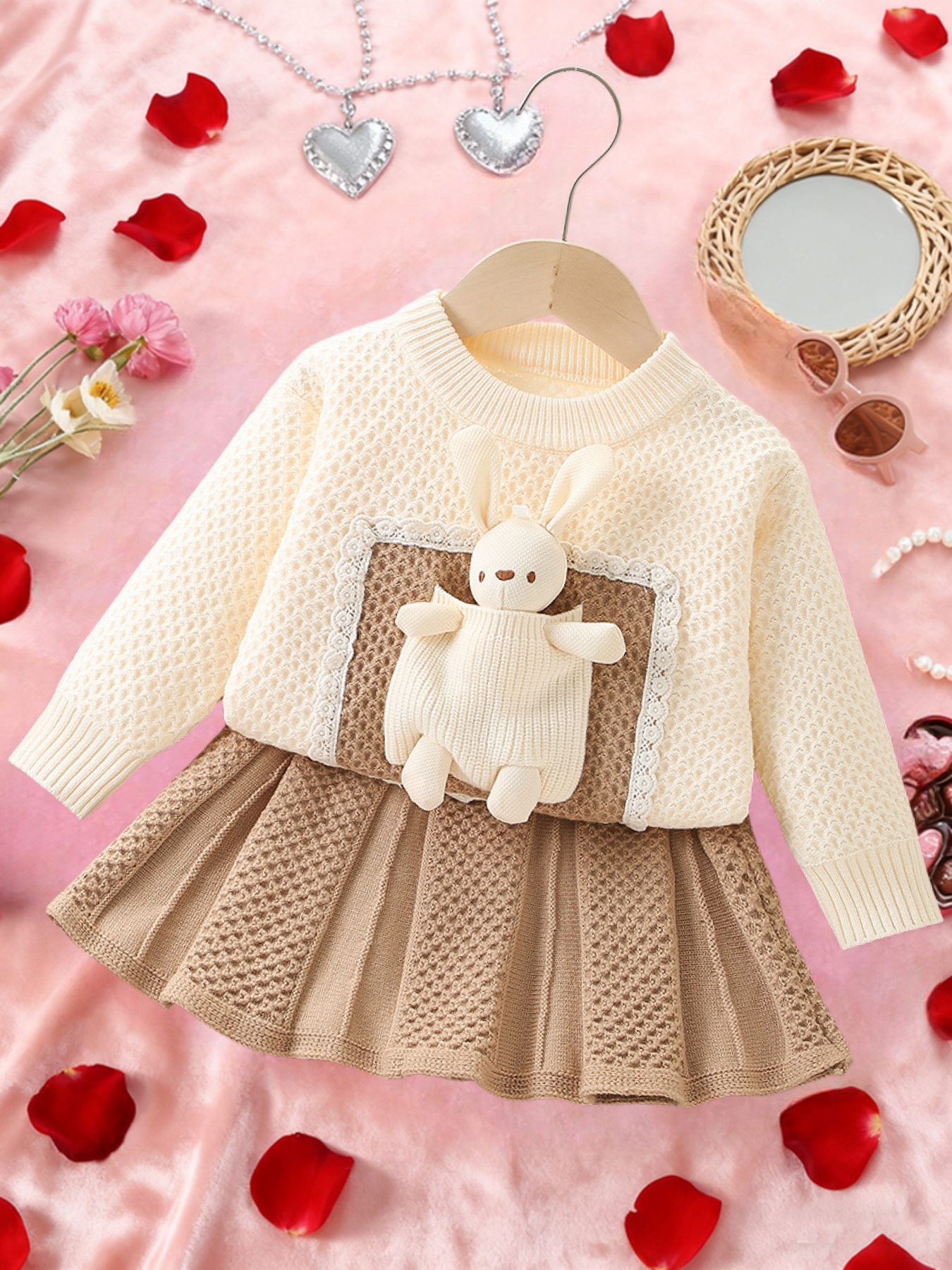 Conjunto & peluchito conejito