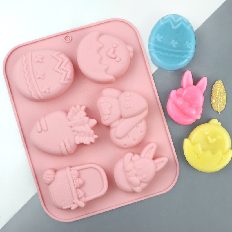 TEMU 1pc Specialty& Novelty Cake Pans Different Cartoon Handmade Cake Molds, And Rabbit Food-grade Diy Bread Molds