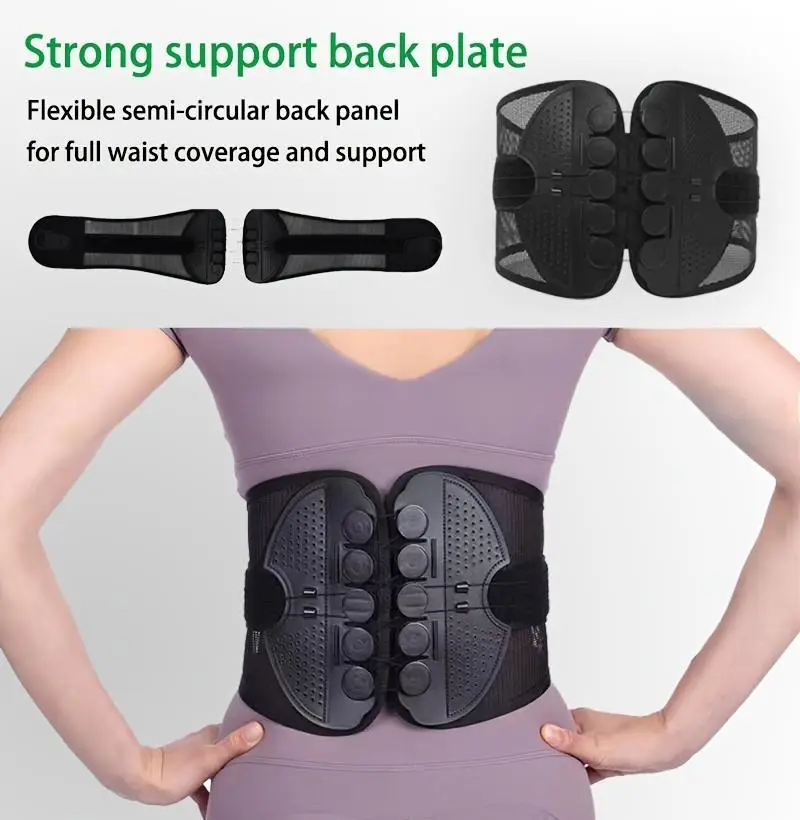 1pc adjustable sports belt breathable mesh   double drawstring sports belt unisex waist protection belt for outdoor sports hiking camping fitness office etc Product details 5