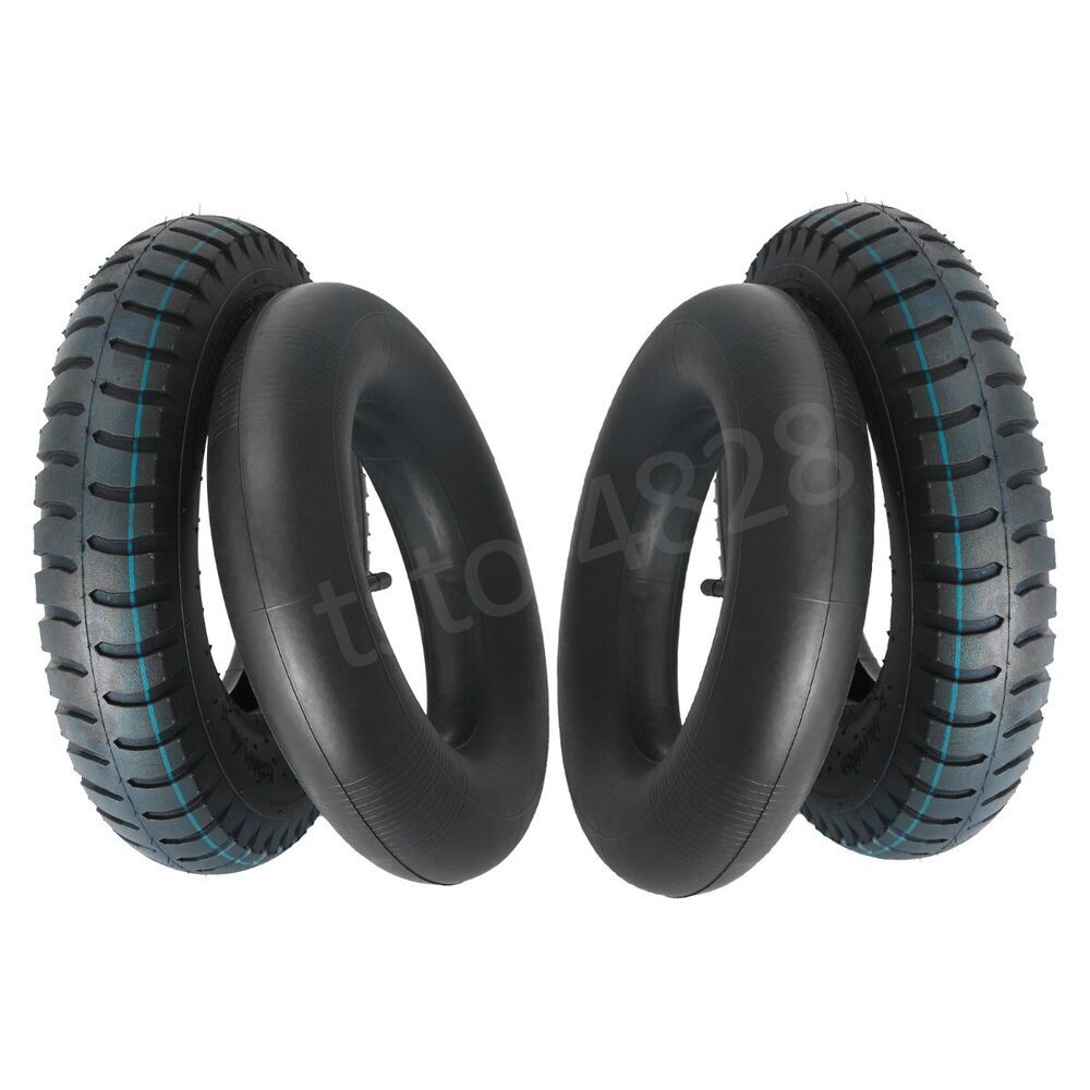 TEMU 2set Wheelbarrow 4.80/ 4.00-8 Tire Tube For Hand Truck Trolley Garden Cart Wagon