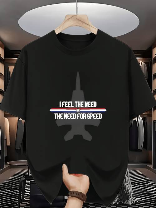snelheid: t-shirt met korte mouwen en raceprint, vol dynamische energie, geschikt voor race-enthousiastelingen en modebewuste jongeren