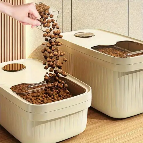 Dog Food Storage - Recyclable / Dog Food Storage / Dog Feeding & Wat Dog Food Storage - Recyclable / Dog Food Storage / Dog Feeding & Wat