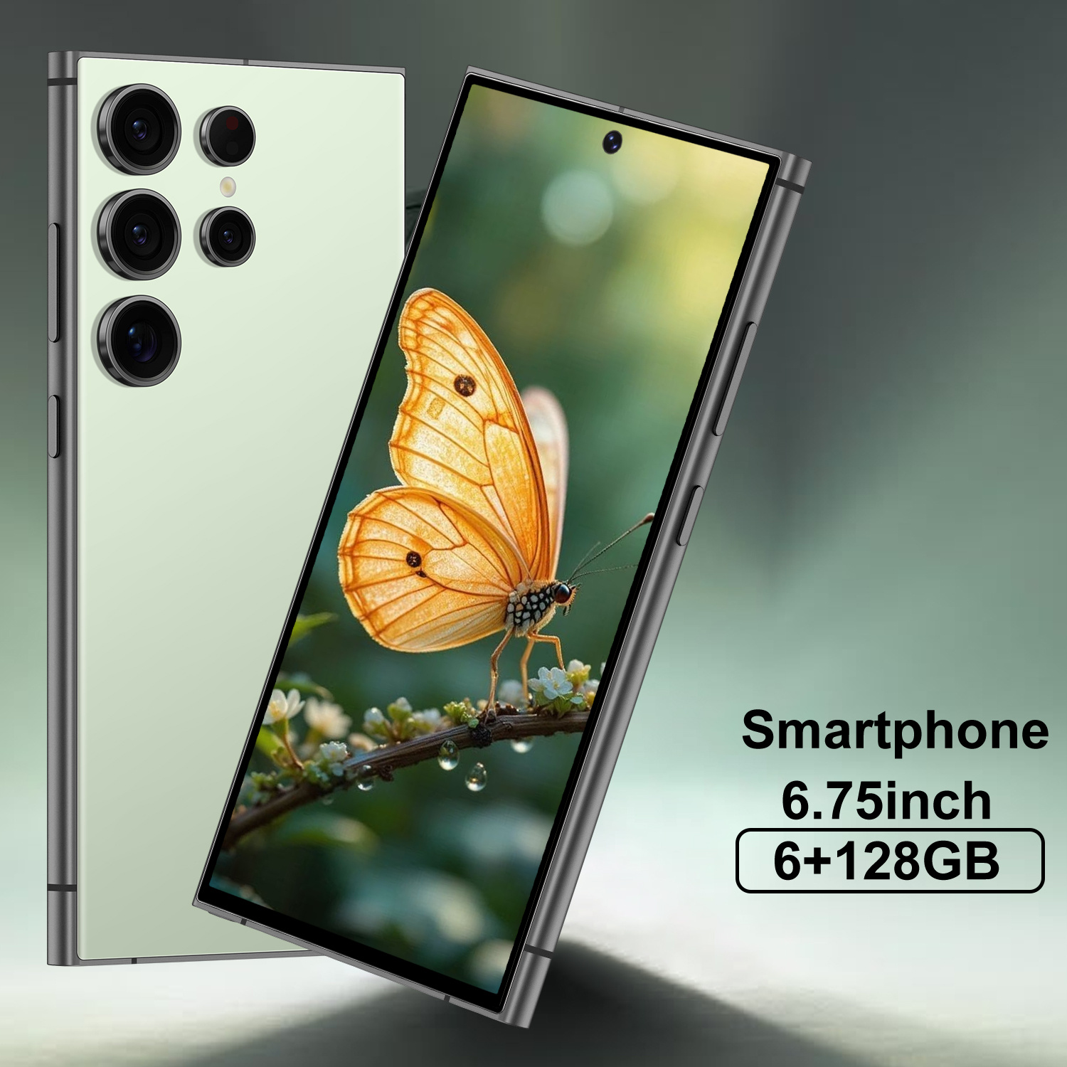 item picture 2026   6 128gb big storage   unlocked   smartphone 6 75 inch hd large screen 4100mah long lasting battery 8mp front 20mp rear hd dual cameras unlocked cell phone