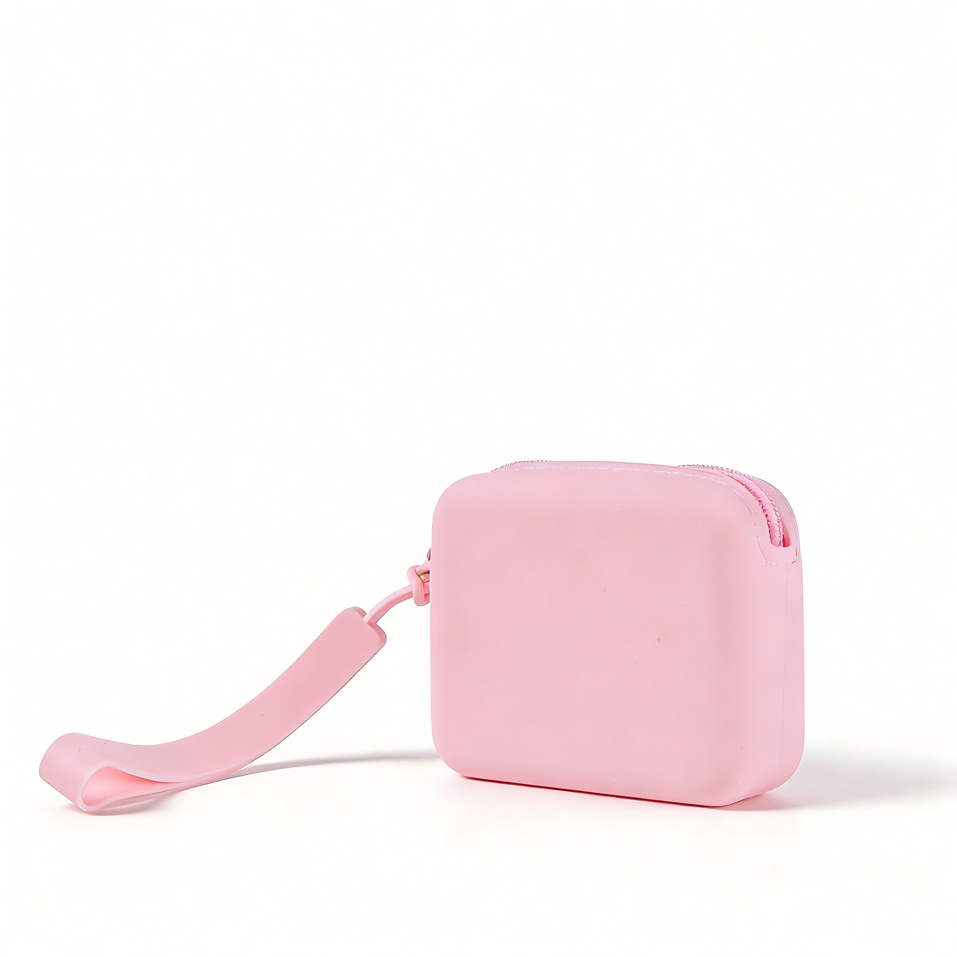 TEMU 1 Set -bag Storage Bag Mini Silicone Zipper Pouch, Portable Small Storage Bag For Data Cables, Cosmetics, & Pet Accessories, High Organizer For