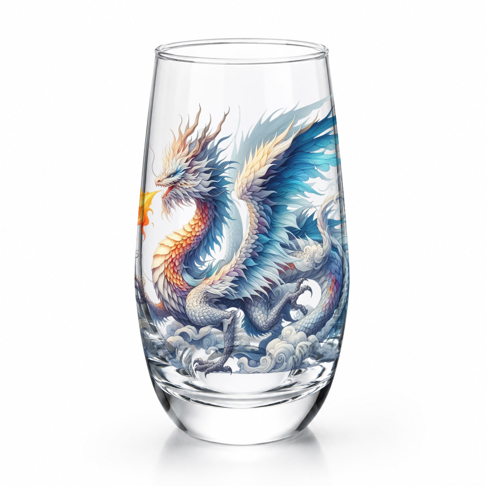 TEMU 1pc Dragon-themed Tumbler With Fire-breathing Dragon & Lip-fit Rim - Dishwasher Suitable For Whisky, Wine,, Champagne, - For Home, Office,